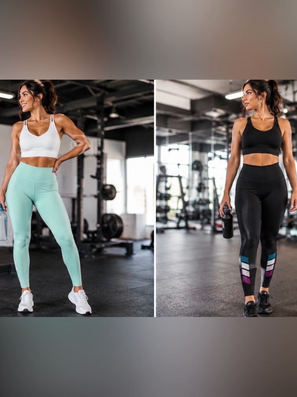 Anko + ColorfulKoala Athletic Leggings Bundle | Yoga Pants Set (L/14)